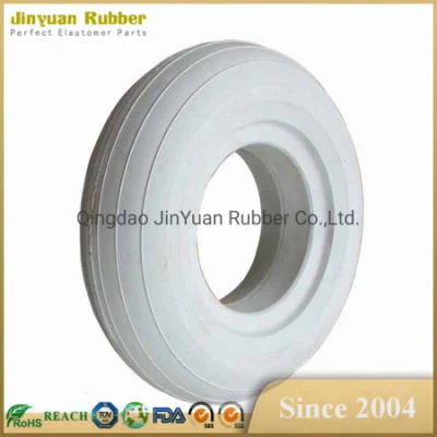 Solid Rubber Industrial Caster Roller Wheel with China Factory Price