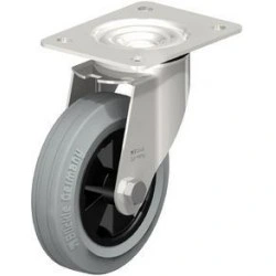 50mm 20kg Load Capacity White Nylon Stainless Steel Rig Light Duty Small Furniture Caster Castor Wheel Supplier