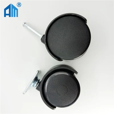 2 Inch Office Chair Caster Wheel Furniture Twins Swivel Castor Wheel Cabinet Caster