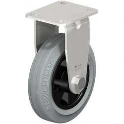40mm Stem Swivel PP Wheel Casters Low Profile Move Cabinet Wheel Castor