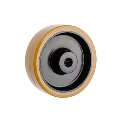 200mm Swivel Top Plate PU Heavy Duty Castor