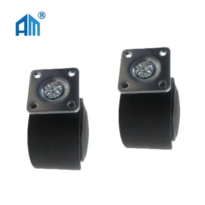 Furniture Nylon PU Caster Office Chair Wheels for Furniture Office Chair Industrial Steel Caster