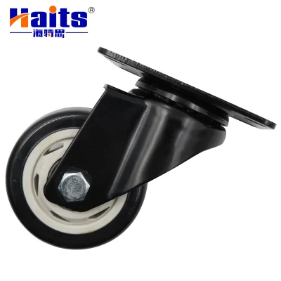 Locking 4&quot; Furniture Caster Cups Heavy Duty Caster Wheels