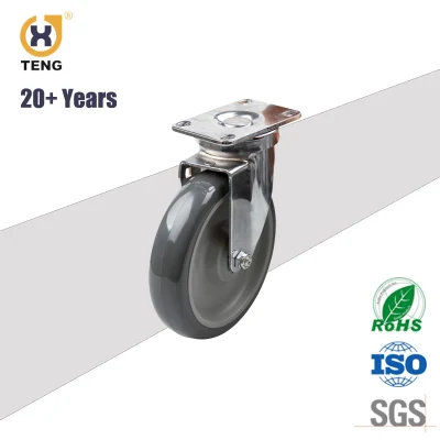 Industry Small Wheel High Load Capacity 2 Inch PA Double Wheel Caster Furniture Castor Wheel