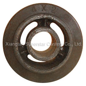 High Quality Medium Heavy Duty Swivel Rigid Rubber Caster Wheel