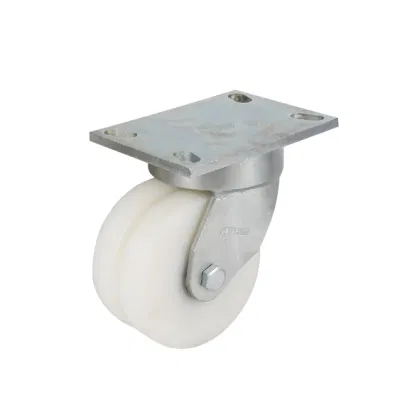 6 Inch Swivel Heavy Duty Locking Solid Nylon Caster Wheels