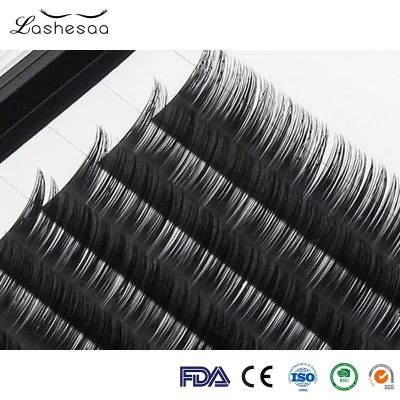 Mengfan China Wholesale Beauty Products Make up Eyelashes Colorful Lash Extension Premade Fans Individual Eyelash Extension Volume Lashes Eyelashes