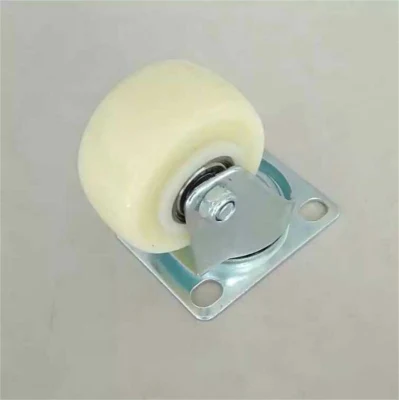 Small Shelf Nylon Casters Pulley Medium Flat Bottom Movable Caster