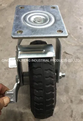 Swivel Caster 8, 10, 12 Inch Caster with Brake Castor
