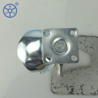 Small Trolleys Furniture Ball Caster PP Rubber Ball Caster Wheel 50mm Rotating Castors 2 Inch Matel Top