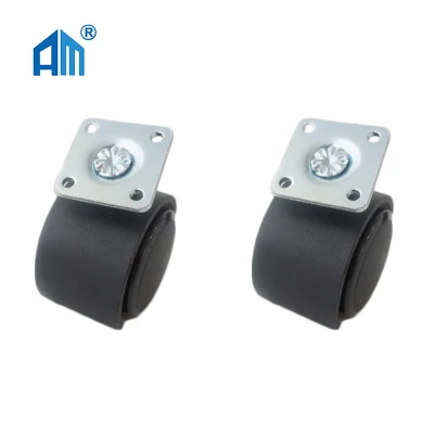 Furniture Nylon PU Caster Office Chair Wheels for Furniture Office Chair Industrial Steel Caster
