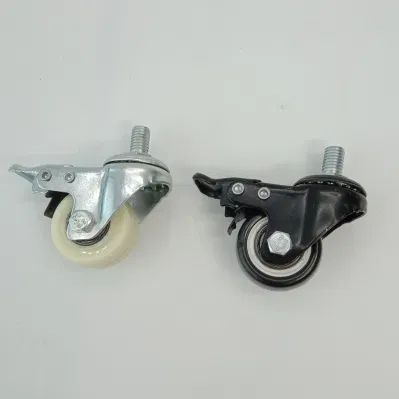 3 Inch Wheel Metal Stem Heavy Duty Industrial Casters Without Brake