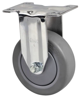 High Quality Industrial Casters Trolley Wheels for Furniture Swivel Brake or No Brake PVC Castor Wheel