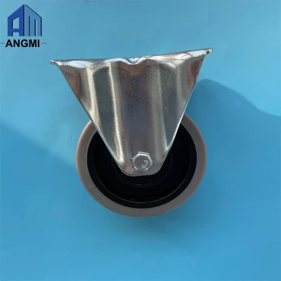 General Plate 2 Inch High Duty Swivel Casters Small Wheels for Industrial Accessories Without Brake