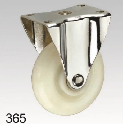 White Nylon Heavy Duty Industrial Swivel Caster