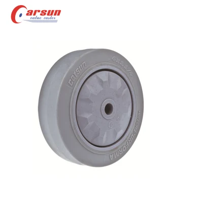 8 Inches Heavy Duty TPR Rubber Caster Wheel