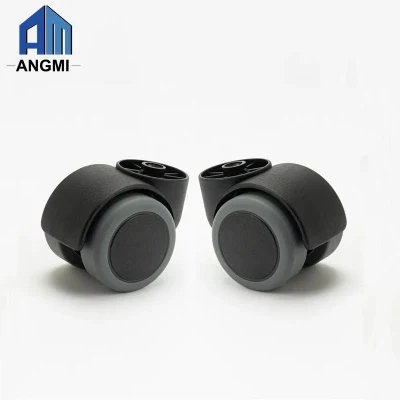 Small PU Furniture Caster Wheels Spinning Rubber Caster Wheels with Brake