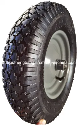 Heavy Duty Pneumatic Rubber Wheel Used for Wheelbarrow Garden Dump Cart 3.50-8 4.00-8