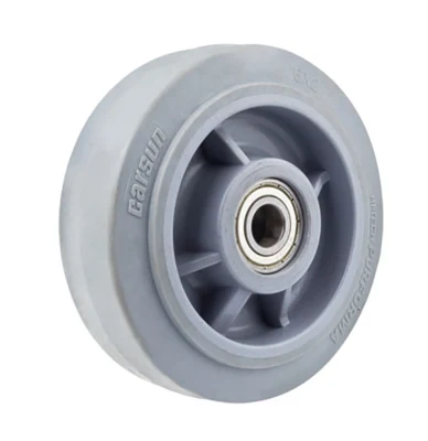 8 Inches Heavy Duty TPR Rubber Caster Wheel