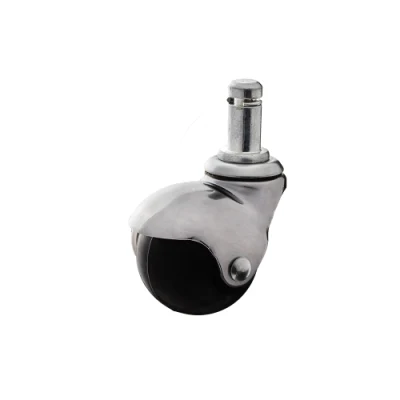 Benyu 2&quot; 1.5&quot; Gray Black Ball Caster with 40mm 50mm Rubber Plastic for Furniture