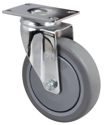 Heavy Duty 200kg 1.5 Inch 40mm 360 Rotatable Screw Swivel Castor Wheels Trolley Rubber Protective Furniture Caster