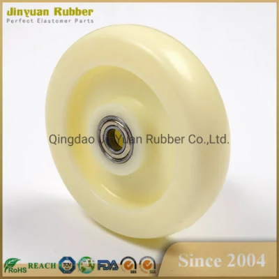 Solid Rubber Industrial Caster Roller Wheel with China Factory Price