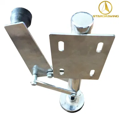 Stardrawing Side Mounting Adjustable Height Floor Truck Locks for Caster Wheel