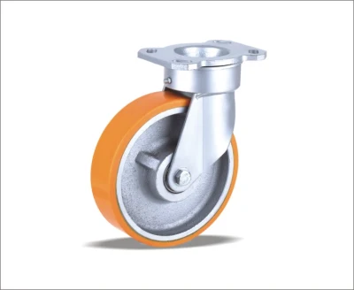 China New Design Popular PVC Threaded Stem Caster