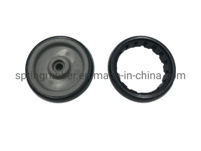 200mm 6 in Stopper 125mm Heavy Duty Industrial Metal Large Cast Plastic Caster Rubber Wheel