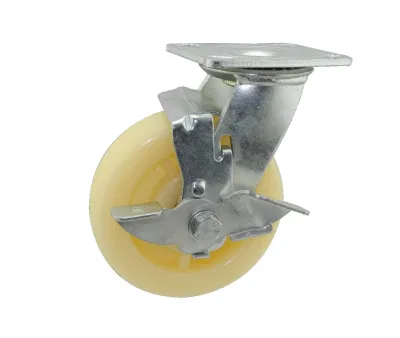 H3 Heavy Duty Type Fixed/Swivel/Brake Nylon Caster Wheel
