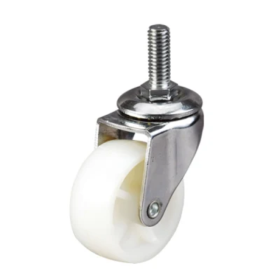Factory Furniture 1.5/2/5.5/3 Inch Swivel Thread Stem PU Caster Wheel