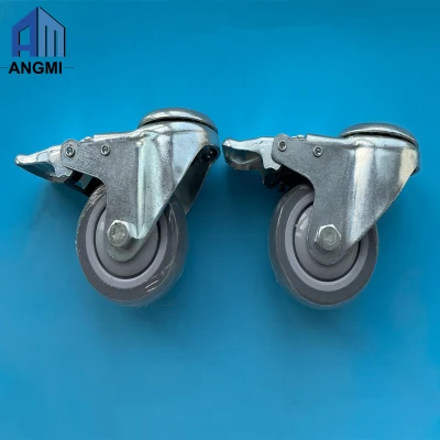 Industrial Medical Workbench Casters Wheels Threaded Stem Industrial Heavy Duty Swivel Caster Wheels