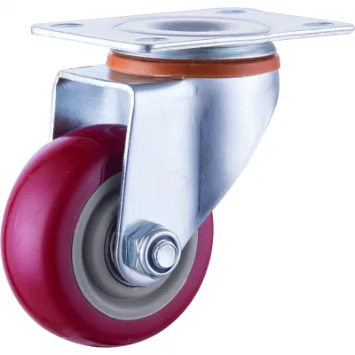 Light Duty Furniture Caster Double Ball Bearing Universal Wheel Small Mini Castor Furniture Casters and Wheels
