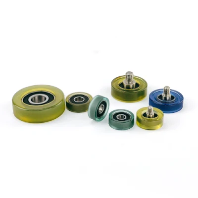 HXHV Single V groove window nylon bearing pulley sliding aluminium roller wheel for Furniture casters