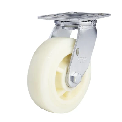 150mm Heavy Duty Rotating Swivel / Rigid Nylon Wheel Caster