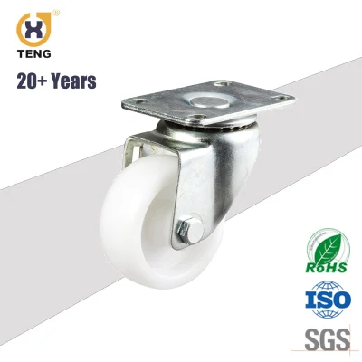 Industry Small Wheel High Load Capacity 2 Inch PA Double Wheel Caster Furniture Castor Wheel