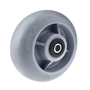 8 Inches Heavy Duty TPR Rubber Caster Wheel