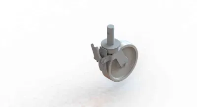 Standard Stem 5 Inch Load 200kg Scaffold Caster with Total Locking