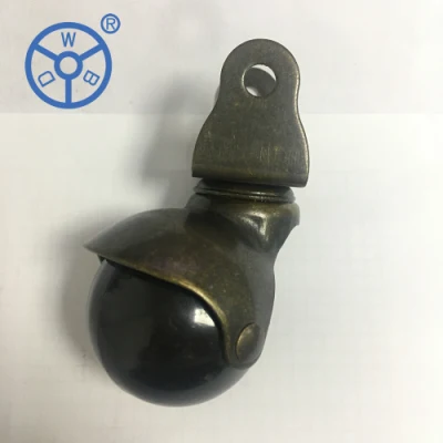 2 Inch Castor Whee PP Rubber Furniture Castors Lock Side Brake