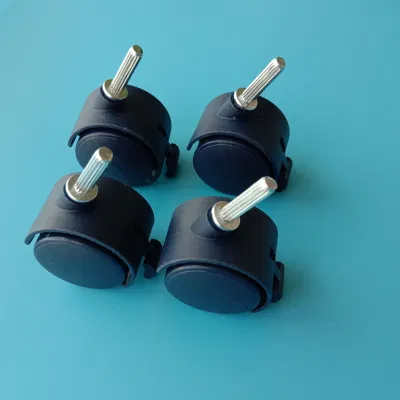 PP PVC Hot Selling Hand Cart Casters with Threaded Stem Swivel Furniture Caster Wheels