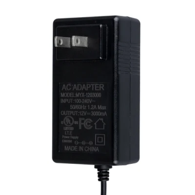 Good Price CE ETL Us 36W 12V 3A 18V 2A Power Adaptor Free Sample Factory+Manufacture Directly Supply 13 Years Factory