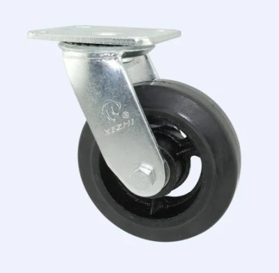 Kex5-H15 Movale Scaffolding Series Black Rubber Caster Wheel for Movale Scaffolding