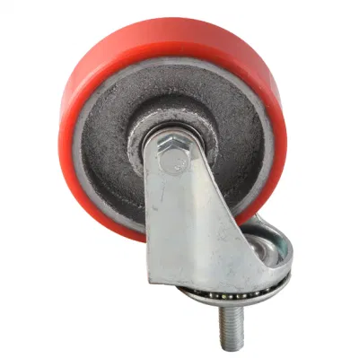 M16 Medium Duty Type Fixed/Swivel/Brake/Threaded Stem/Bolt Hole Cast Iron Wheel Caster