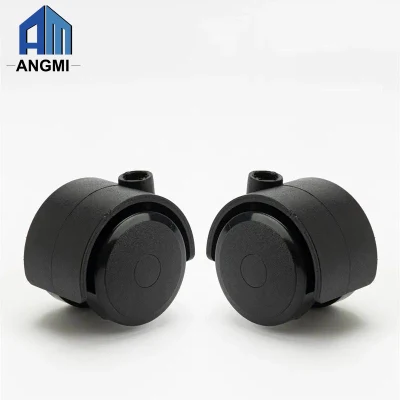 Small PU Furniture Caster Wheels Spinning Rubber Caster Wheels with Brake