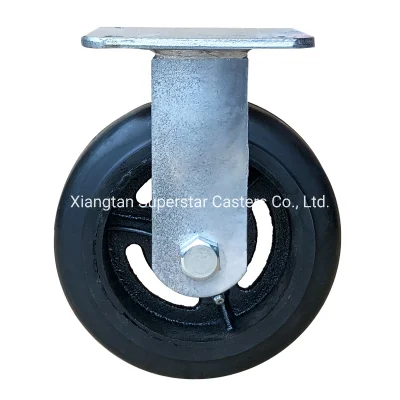6&quot; Extra Heavy Duty Swivel Industrial Rubber Casters with Brake (More high load capacity, Excellent quality)