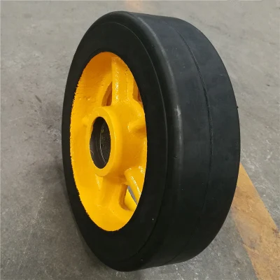 Heavy Duty Solid Rubber Wheel with 6X1.2