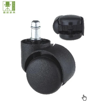 Heavy Duty Adjustable Office Chair Locking Casters Wheels for Furniture