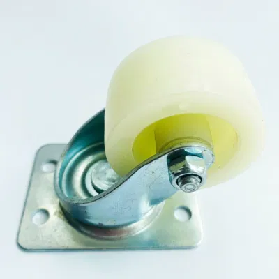 30-60kg 1.5inch 2inch 2.5inch 3inch Light Duty Plate Fat Nylon Castor Wheel