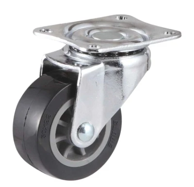 Light Duty 3 Inch Cast Iron Caster Threaded Stem