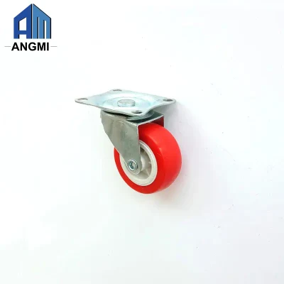 1.5 Inch 2 Inch Black Wheels Swivel Caster Leveling Heavy Duty Caster Wheels